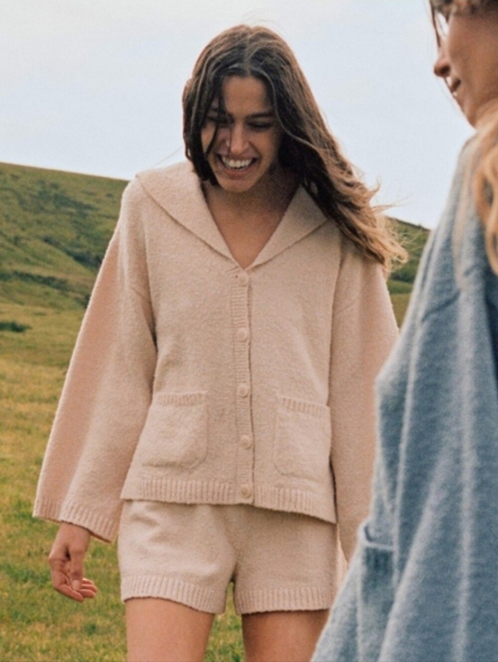 Christy dawn the aura cardigan Sweater in xsmall, organic cotton boucle